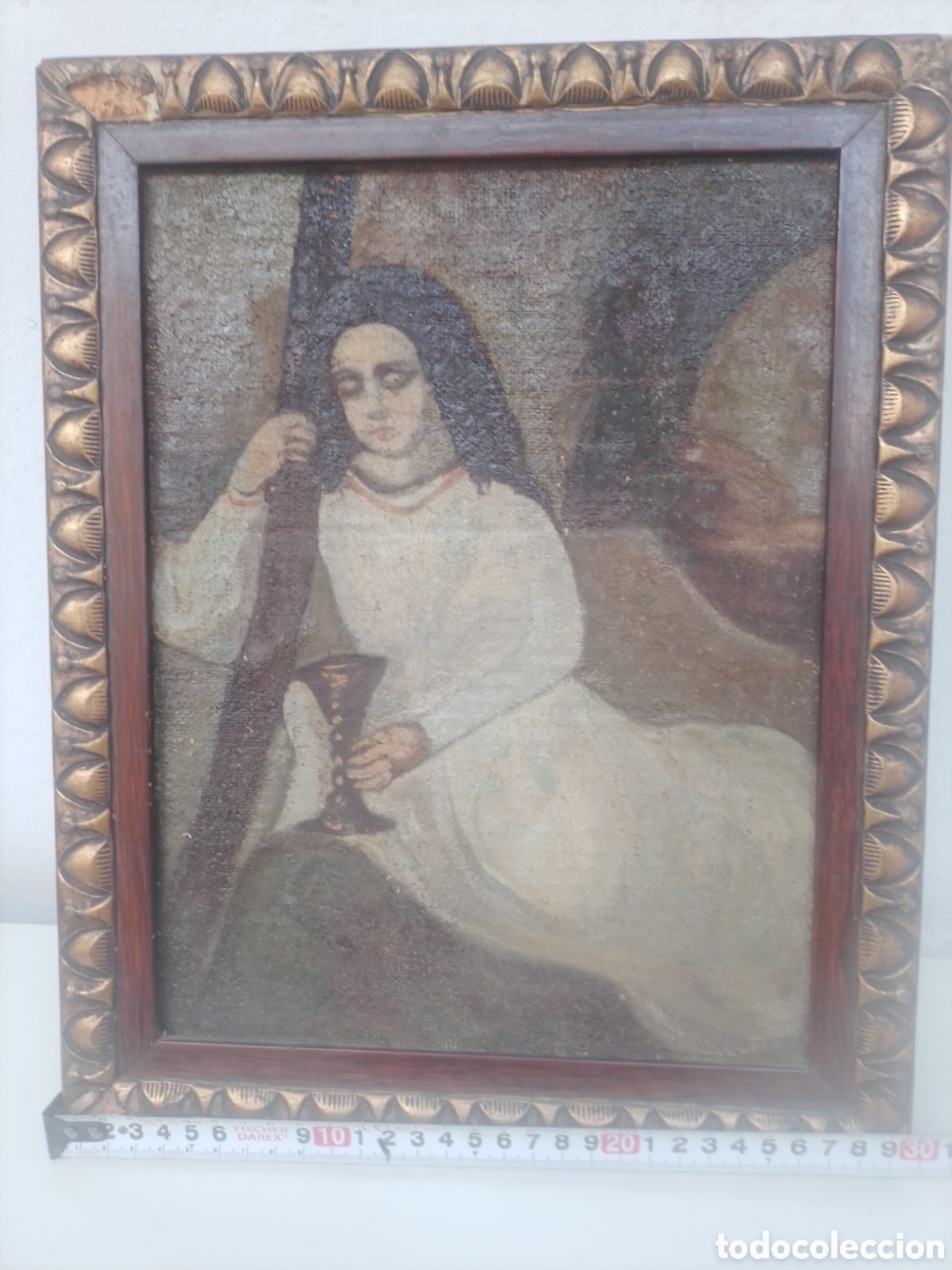 Arte: Cuadro de religiosa en &eacute;xtasis - Foto 2