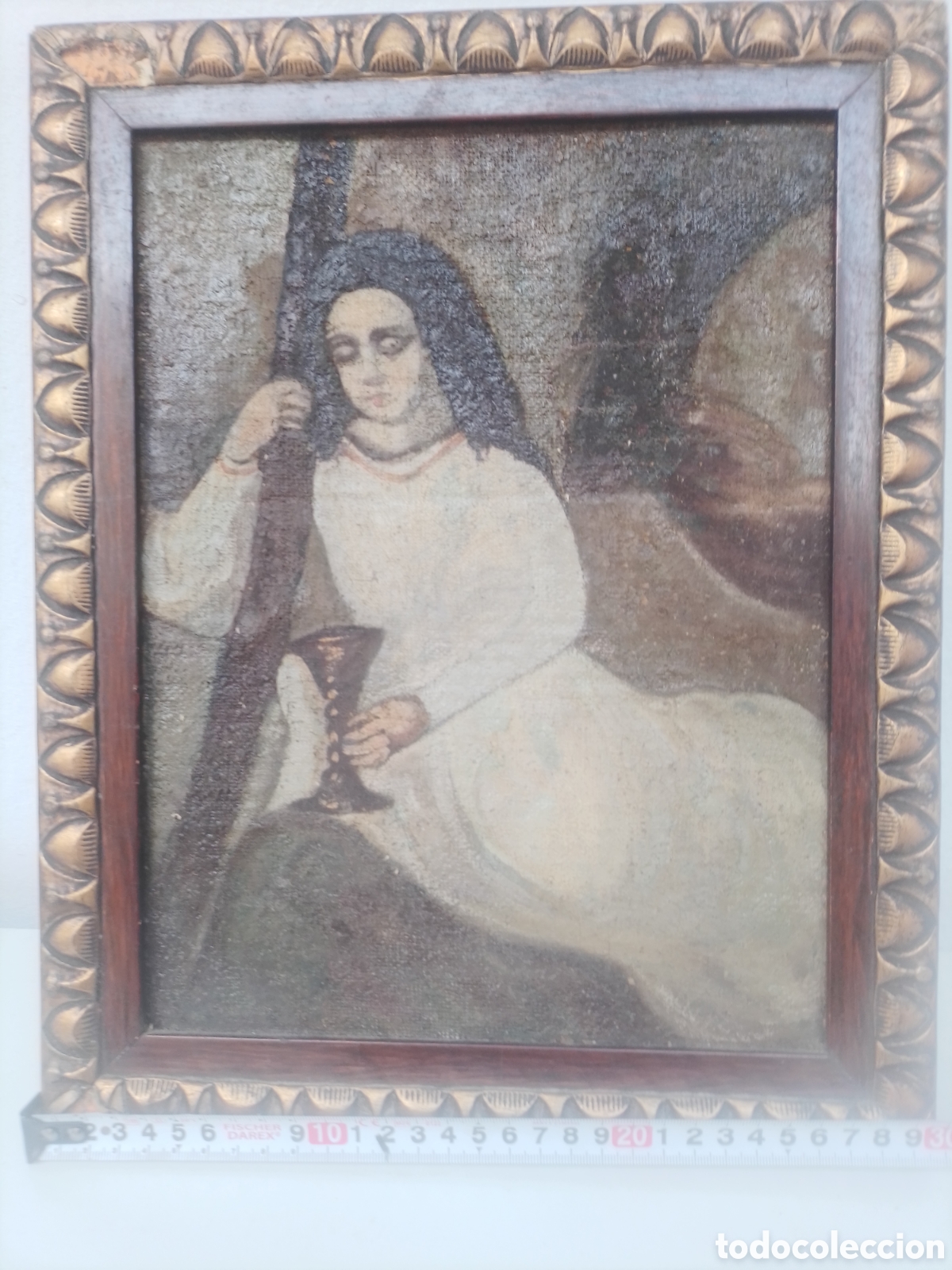 Arte: Cuadro de religiosa en &eacute;xtasis - Foto 3