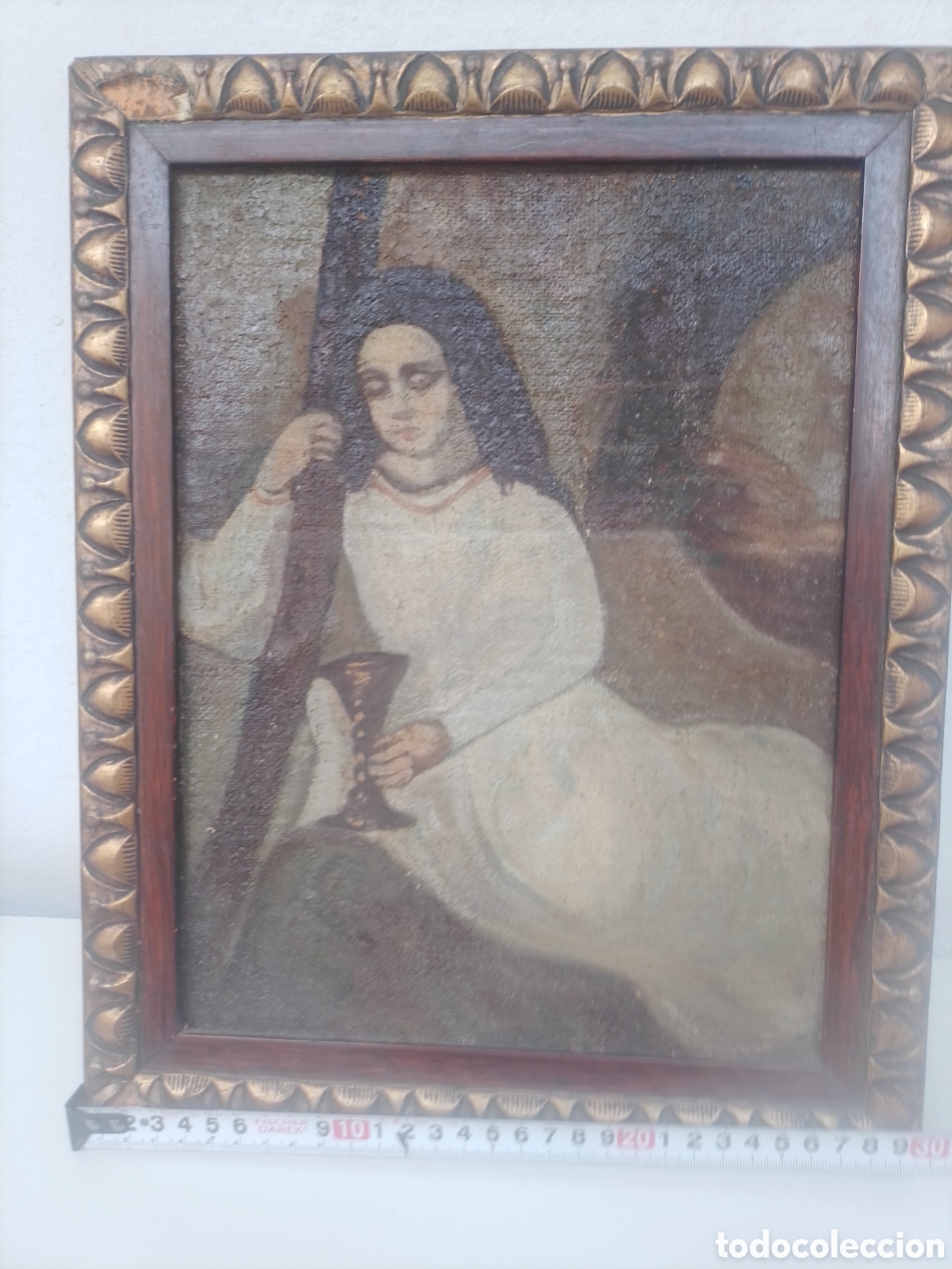 Arte: Cuadro de religiosa en &eacute;xtasis - Foto 4