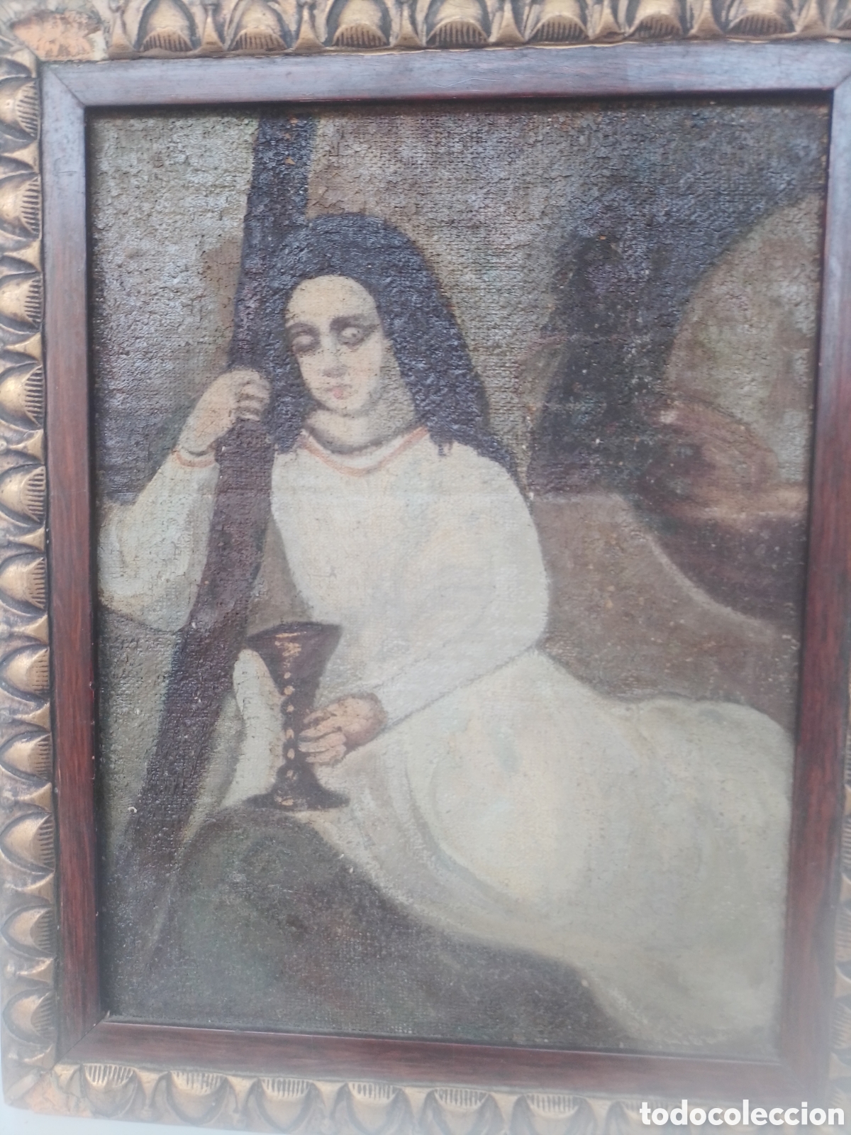Arte: Cuadro de religiosa en &eacute;xtasis - Foto 5