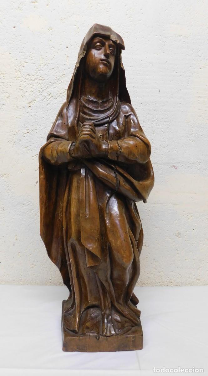 Arte: VIRGEN TALLA DE MADERA - Foto 2
