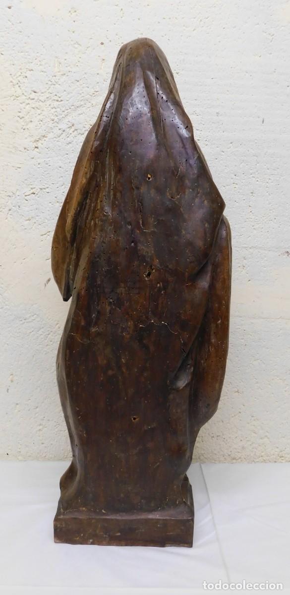 Arte: VIRGEN TALLA DE MADERA - Foto 5