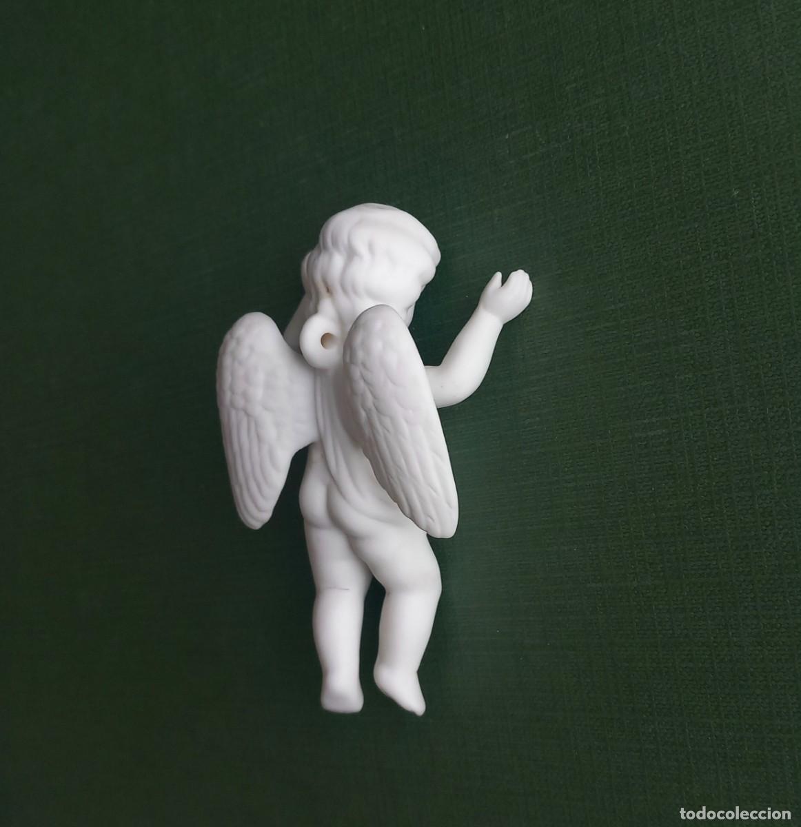 Arte: 3 ANGELITOS DE BISCUIT . - Foto 5