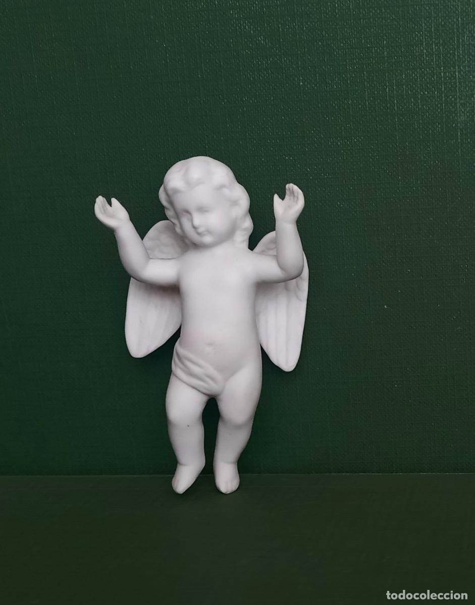 Arte: 3 ANGELITOS DE BISCUIT . - Foto 4