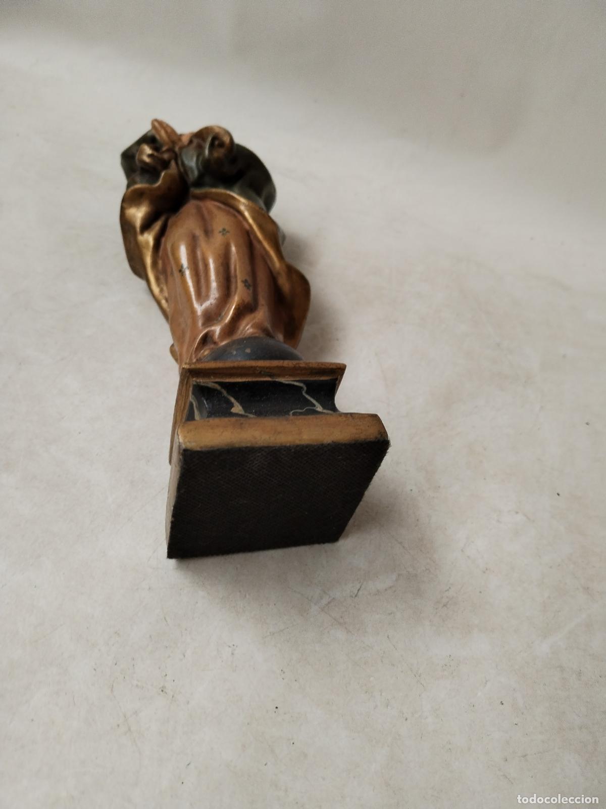 Arte: VIRGEN INMACULADA PASTA MADERA - Foto 7