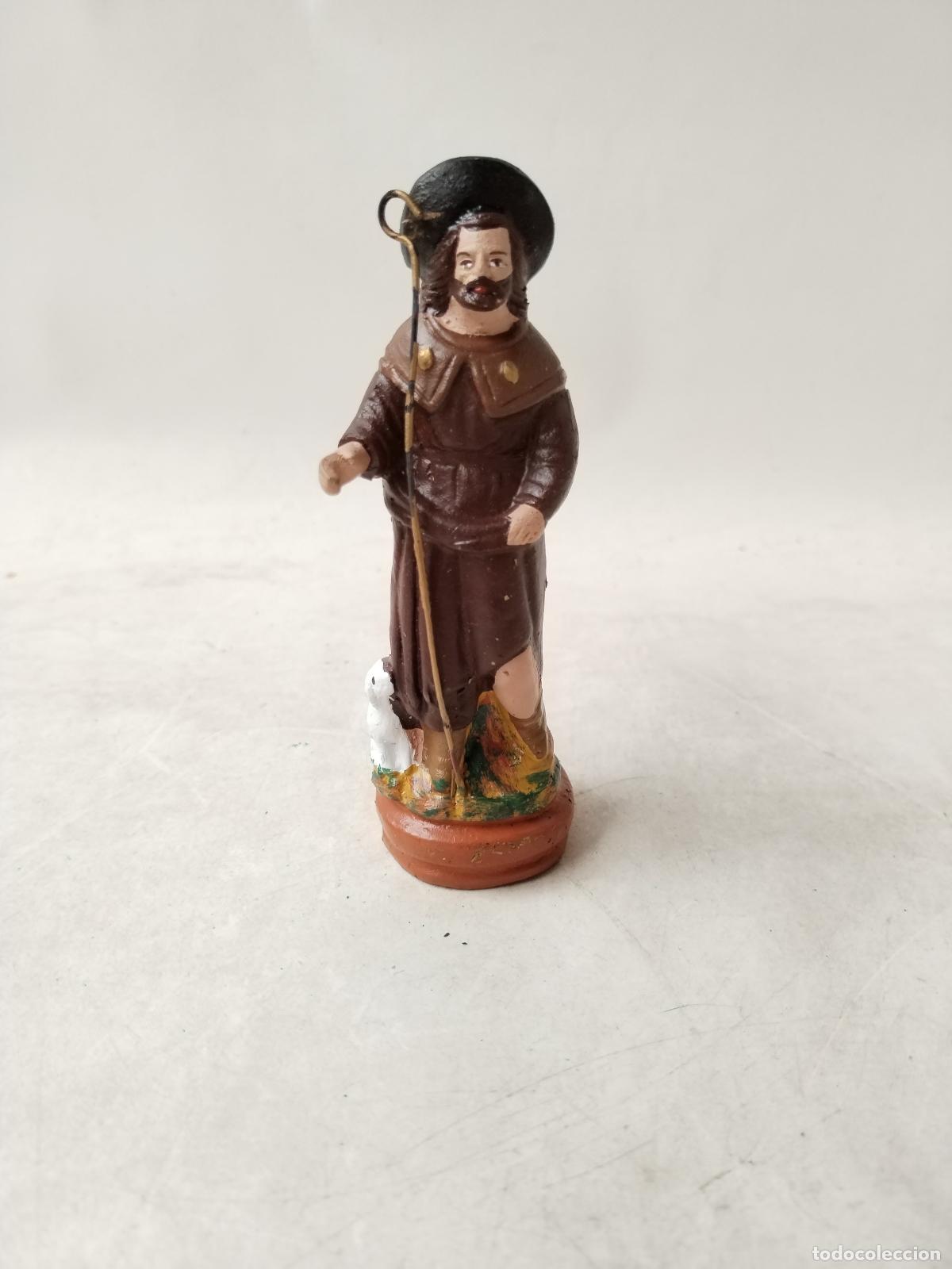 Arte: san roque, figura de barro - Foto 1