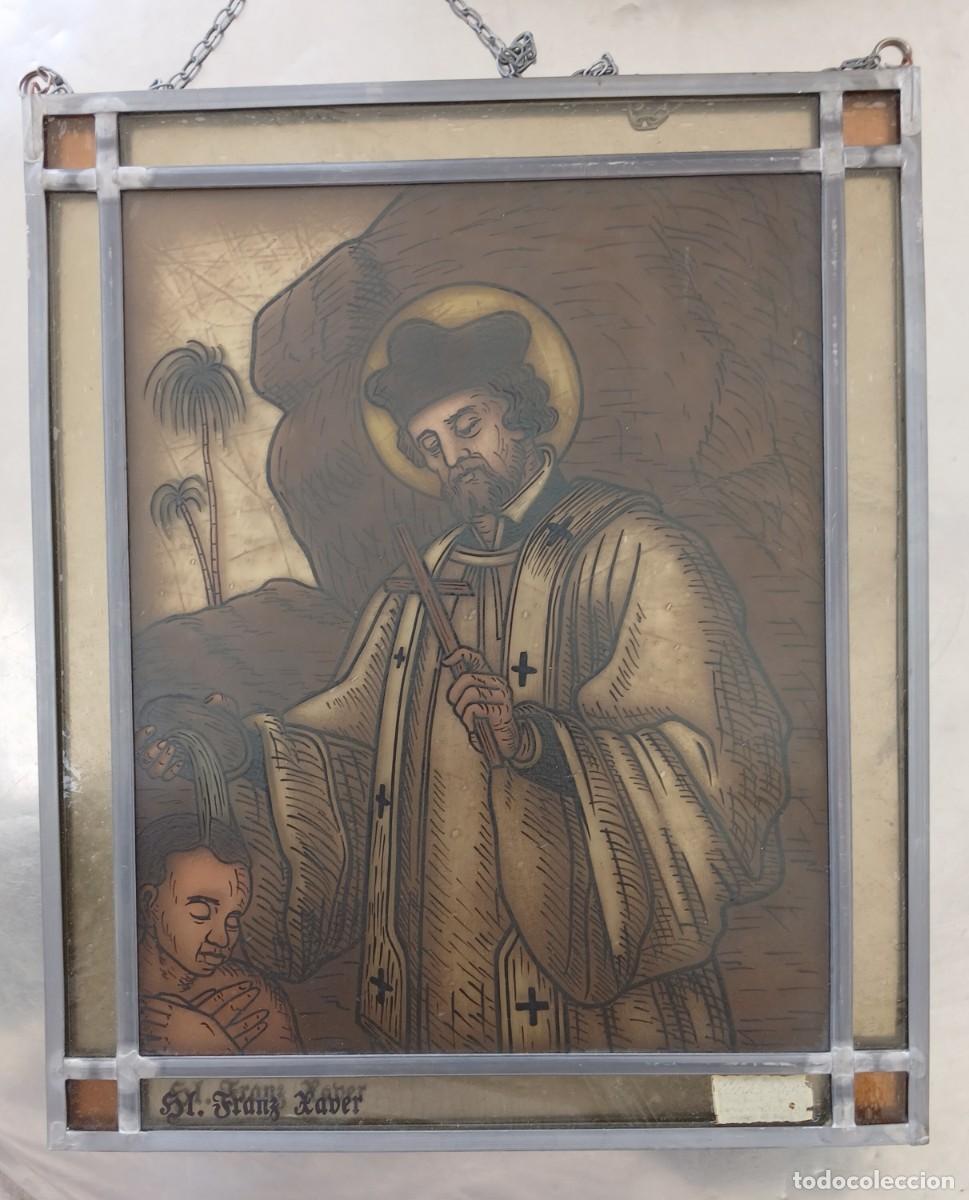 Arte: Vidriera San Francisco Javier de Navarra - Foto 1