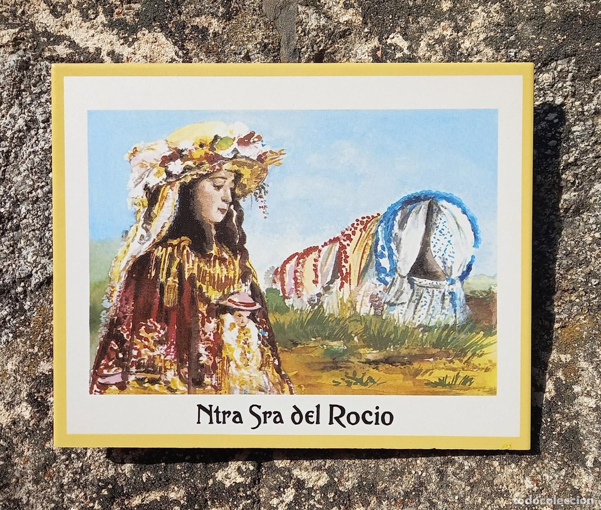Arte: Azulejo Nuestra Se&ntilde;ora del Roc&iacute;o - Foto 1