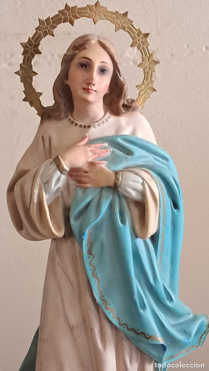 Arte: VIRGEN DE LA INMACULADA CONCEPCI&Oacute;N ARTE DE OLOT - Foto 2