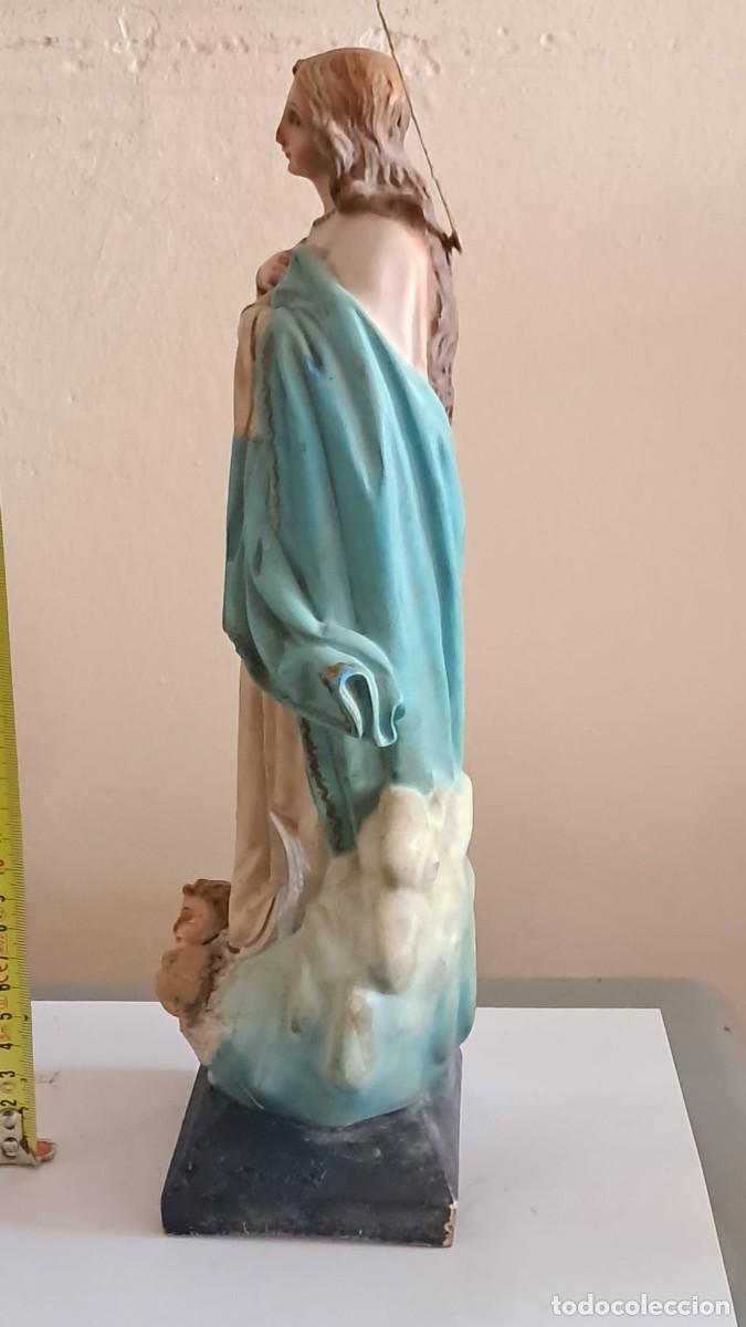 Arte: VIRGEN DE LA INMACULADA CONCEPCI&Oacute;N ARTE DE OLOT - Foto 3