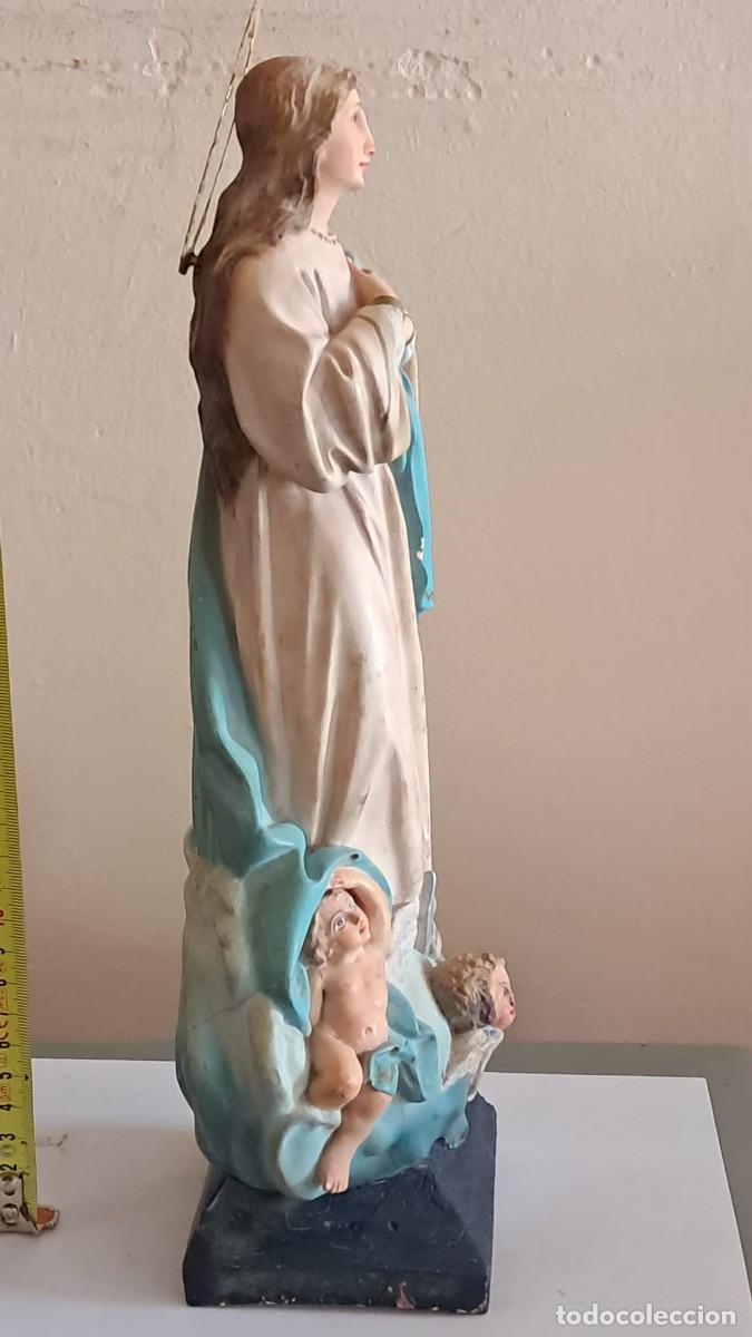 Arte: VIRGEN DE LA INMACULADA CONCEPCI&Oacute;N ARTE DE OLOT - Foto 4