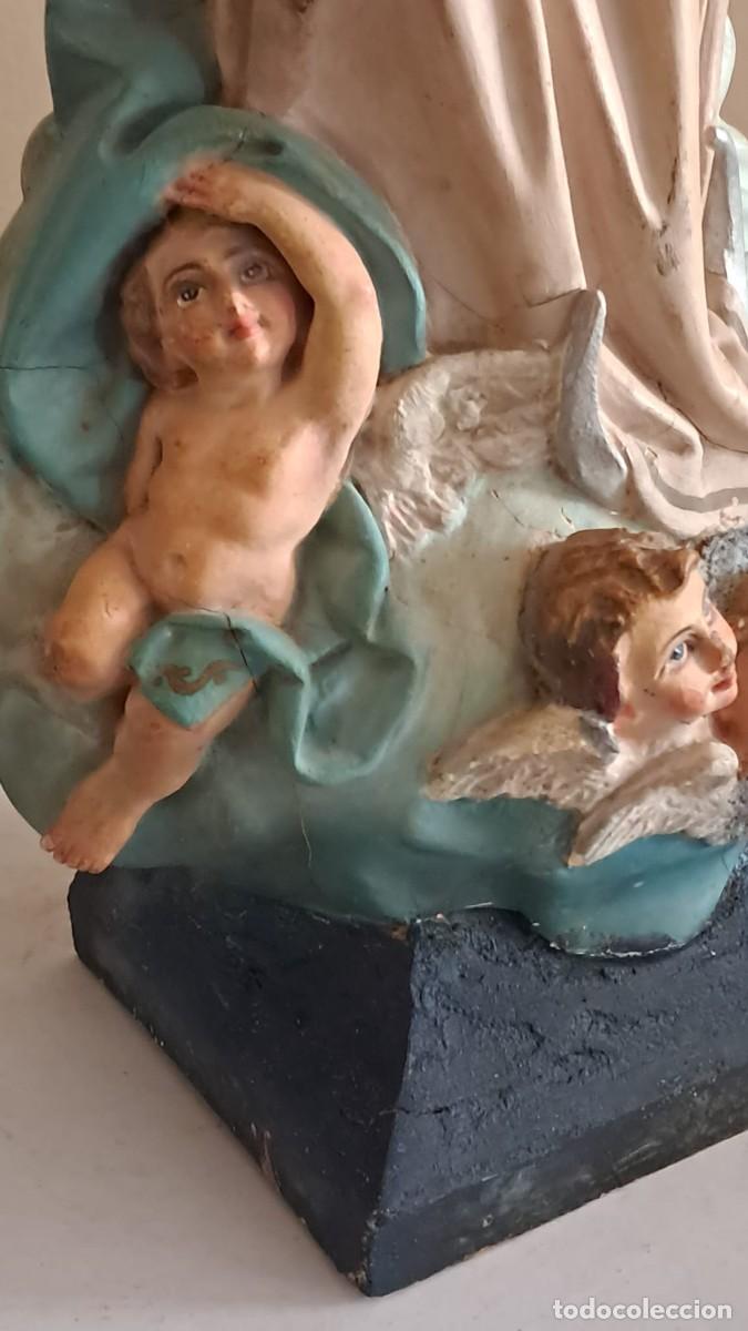 Arte: VIRGEN DE LA INMACULADA CONCEPCI&Oacute;N ARTE DE OLOT - Foto 7