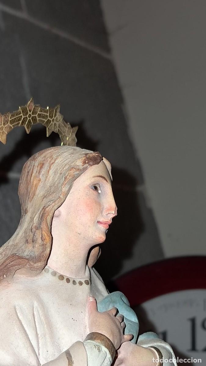 Arte: VIRGEN DE LA INMACULADA CONCEPCI&Oacute;N ARTE DE OLOT - Foto 10