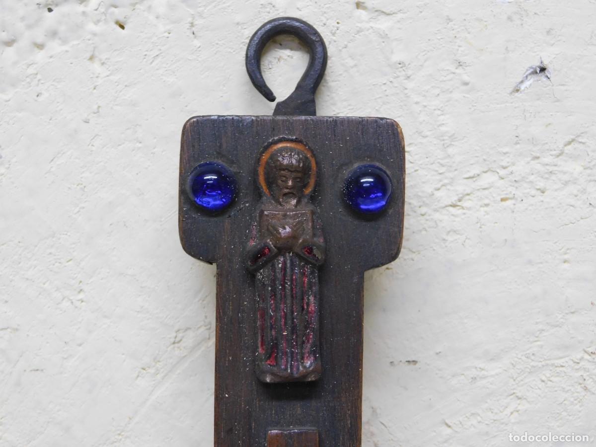 Arte: CRUCIFIJO DE BRONCE - JOAN MAYN&Eacute; - Foto 3