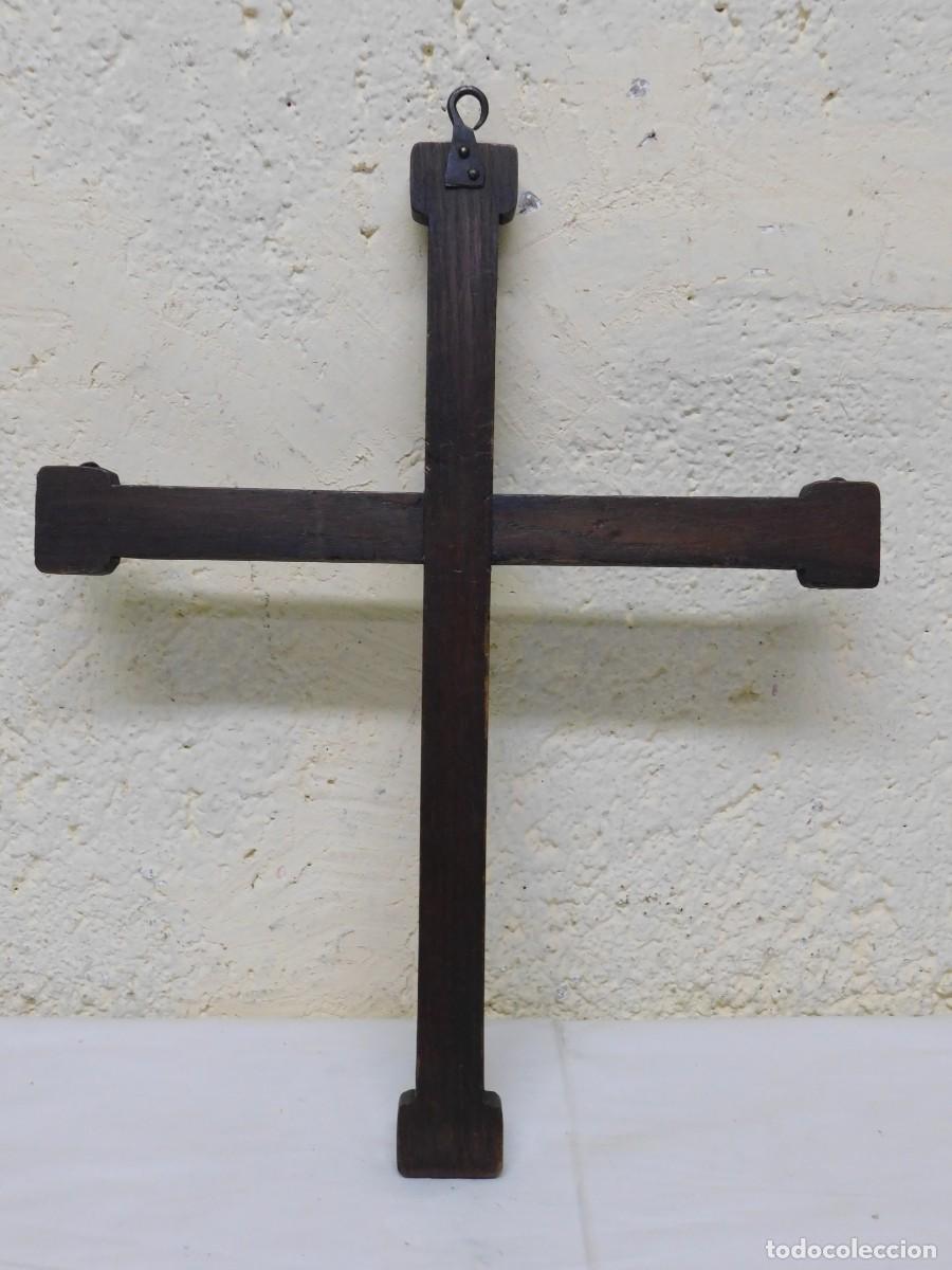 Arte: CRUCIFIJO DE BRONCE - JOAN MAYN&Eacute; - Foto 10