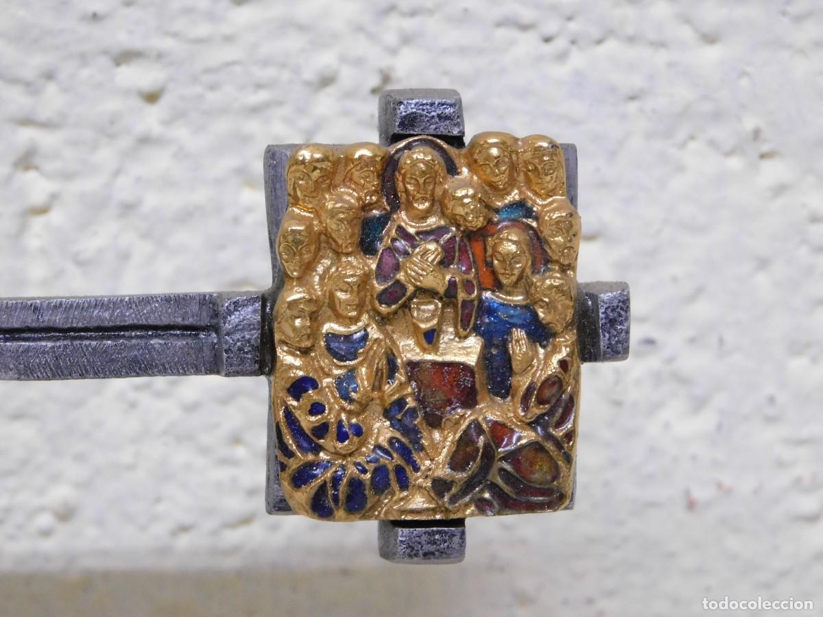 Arte: CRUCIFIJO DE BRONCE - JOAN MAYN&Eacute; - Foto 9