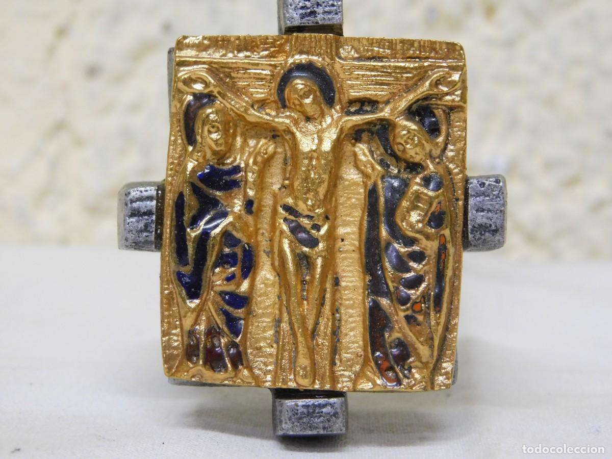 Arte: CRUCIFIJO DE BRONCE - JOAN MAYN&Eacute; - Foto 10
