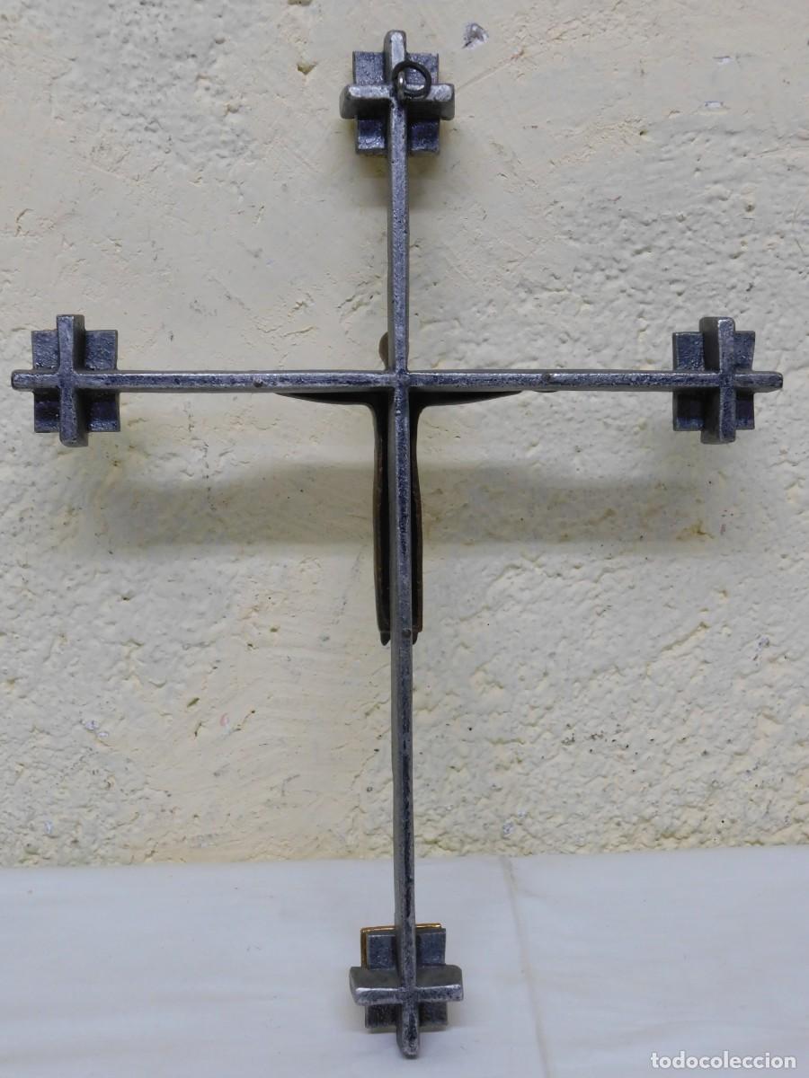 Arte: CRUCIFIJO DE BRONCE - JOAN MAYN&Eacute; - Foto 15