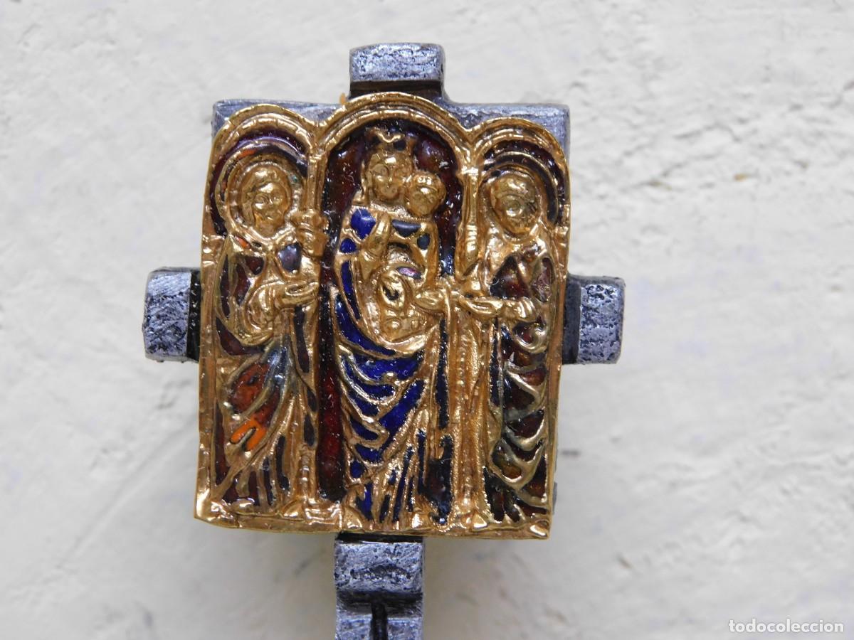Arte: CRUCIFIJO DE BRONCE - JOAN MAYN&Eacute; - Foto 4
