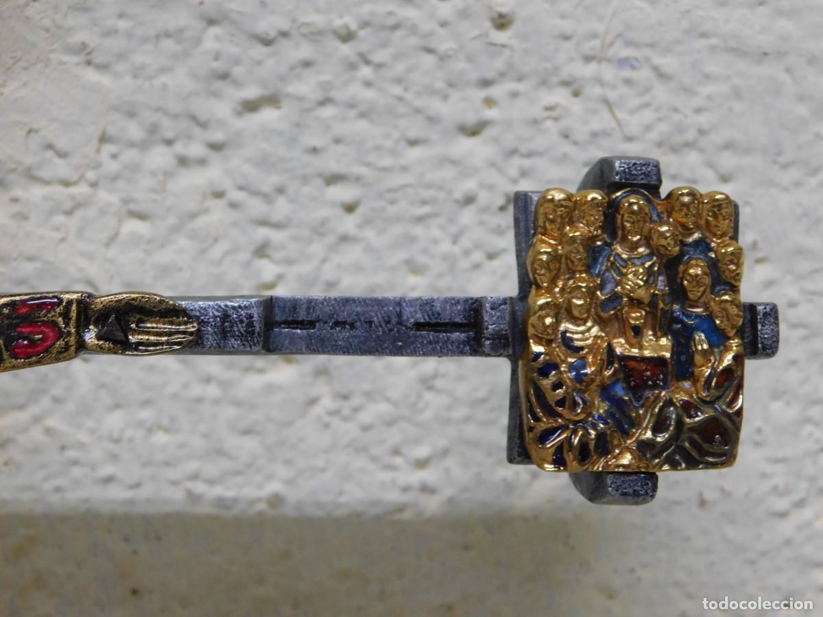 Arte: CRUCIFIJO DE BRONCE - JOAN MAYN&Eacute; - Foto 7