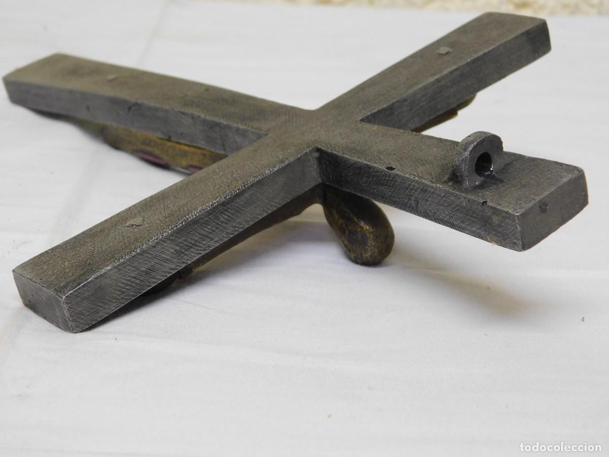 Arte: CRUCIFIJO DE BRONCE - JOAN MAYN&Eacute; - Foto 11
