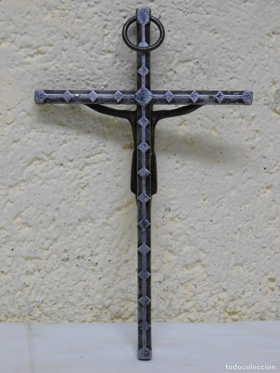 Arte: CRUCIFIJO DE BRONCE - JOAN MAYN&Eacute; - Foto 11