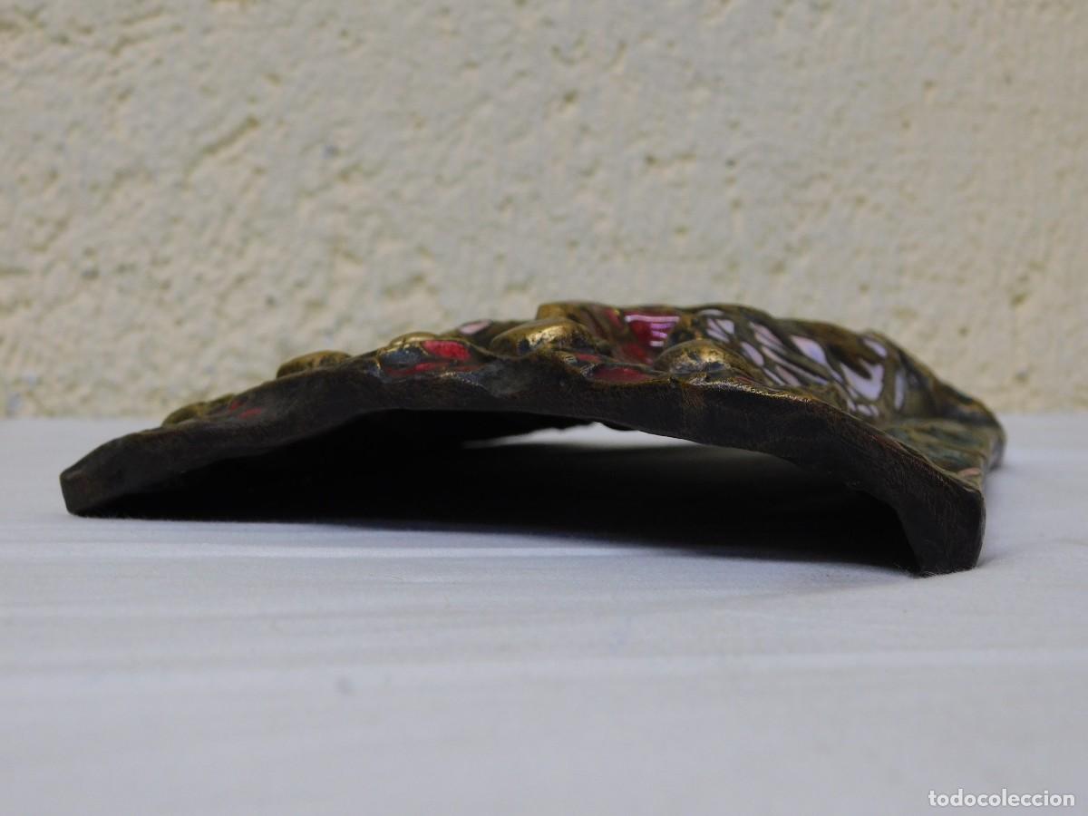 Arte: BRONCE RELIGIOSO CON ESMALTE - JOAN MAYN&Eacute; - Foto 10