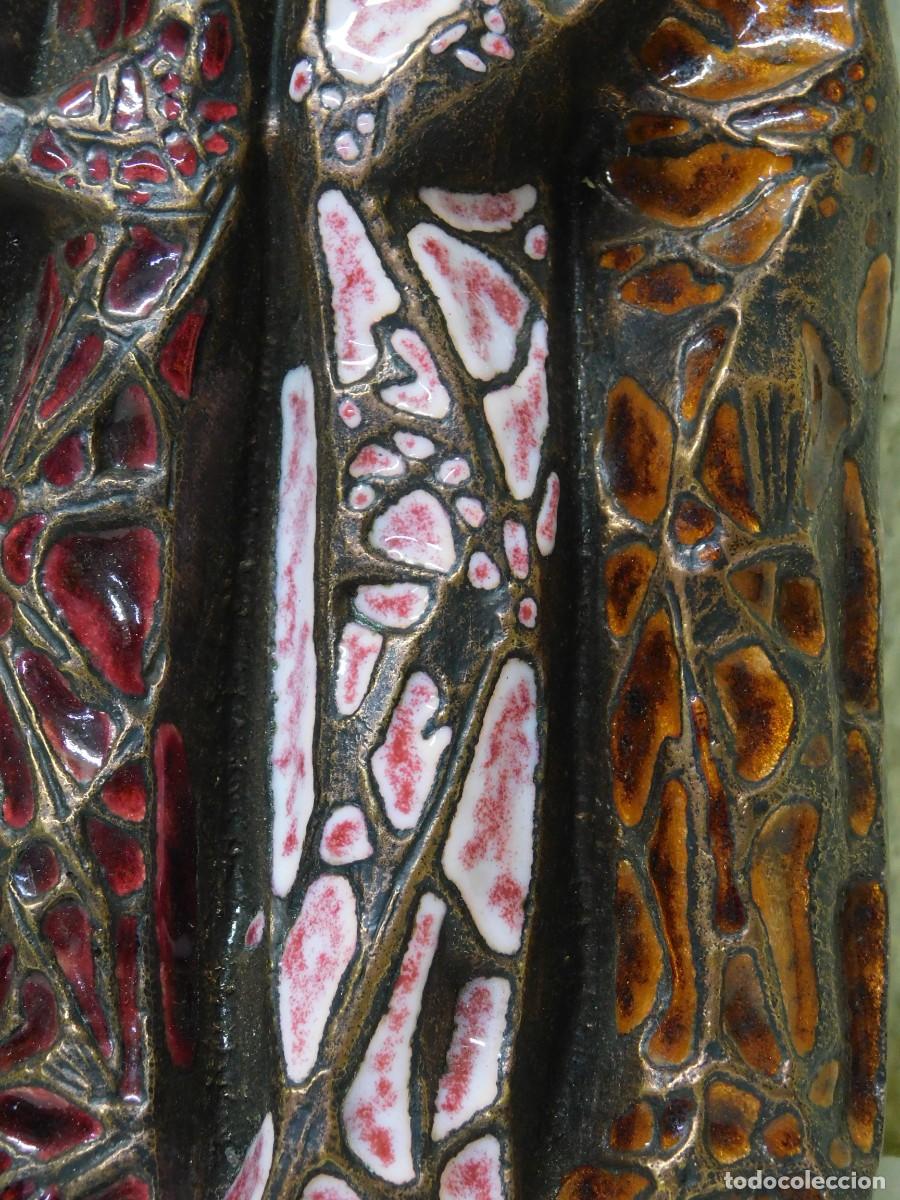 Arte: BRONCE RELIGIOSO CON ESMALTE - JOAN MAYN&Eacute; - Foto 10