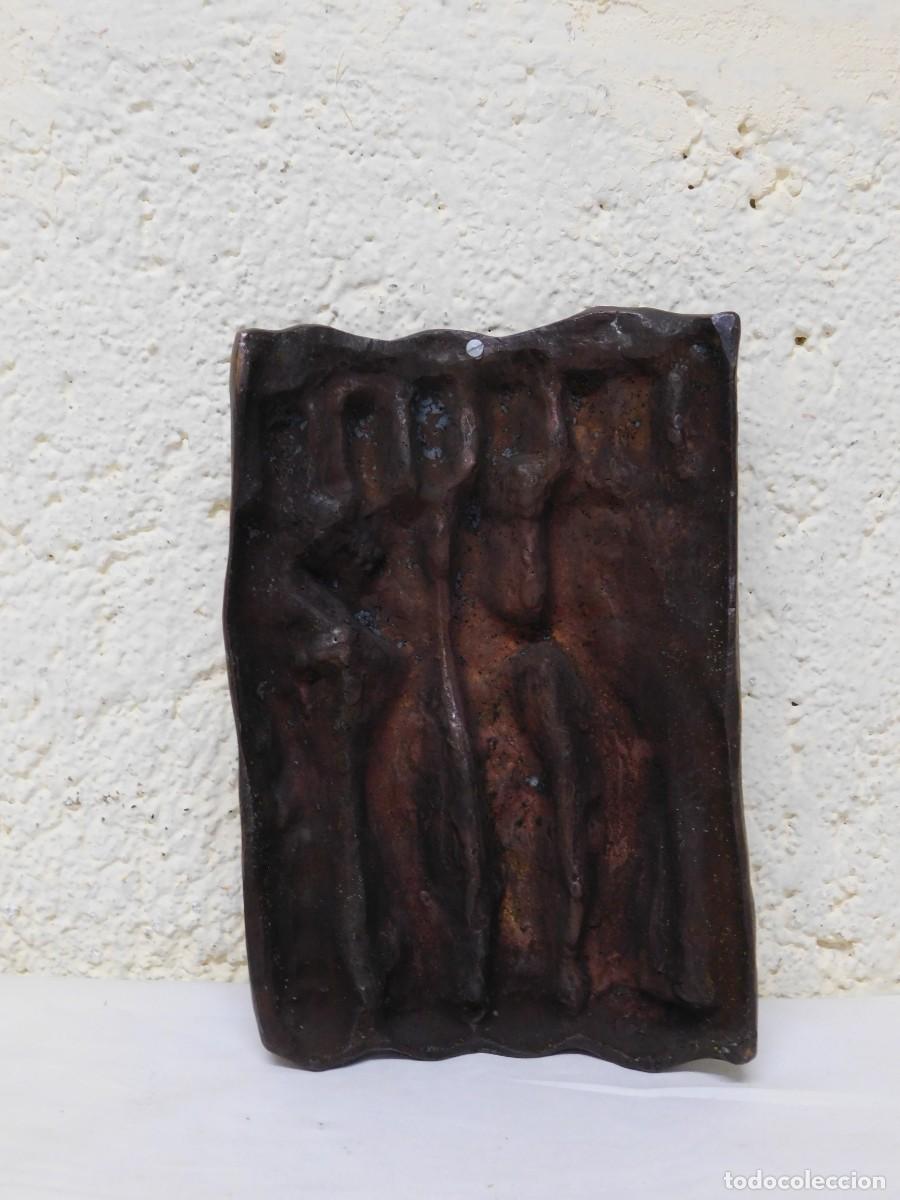 Arte: BRONCE RELIGIOSO CON ESMALTE - JOAN MAYN&Eacute; - Foto 13