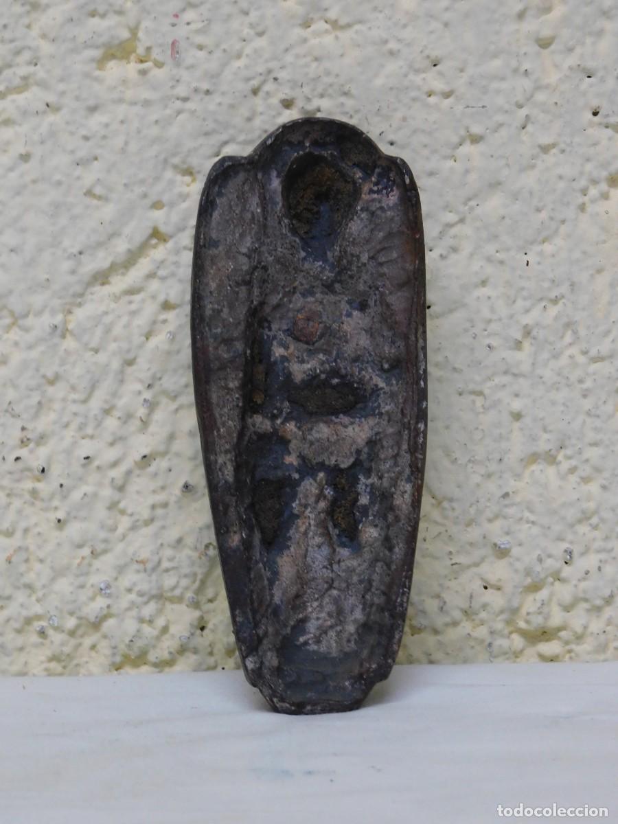 Arte: RELIEVE RELIGISO BRONCE Y ESMALTE - JOAN MAYN&Eacute; - Foto 7