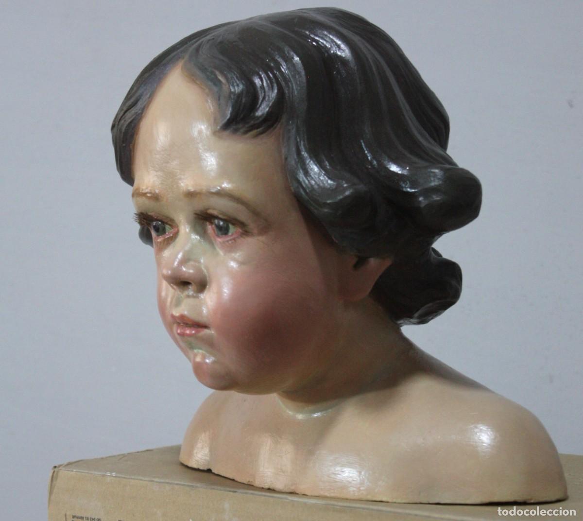 Arte: Cabeza de ni&ntilde;o Jes&uacute;s - Foto 2