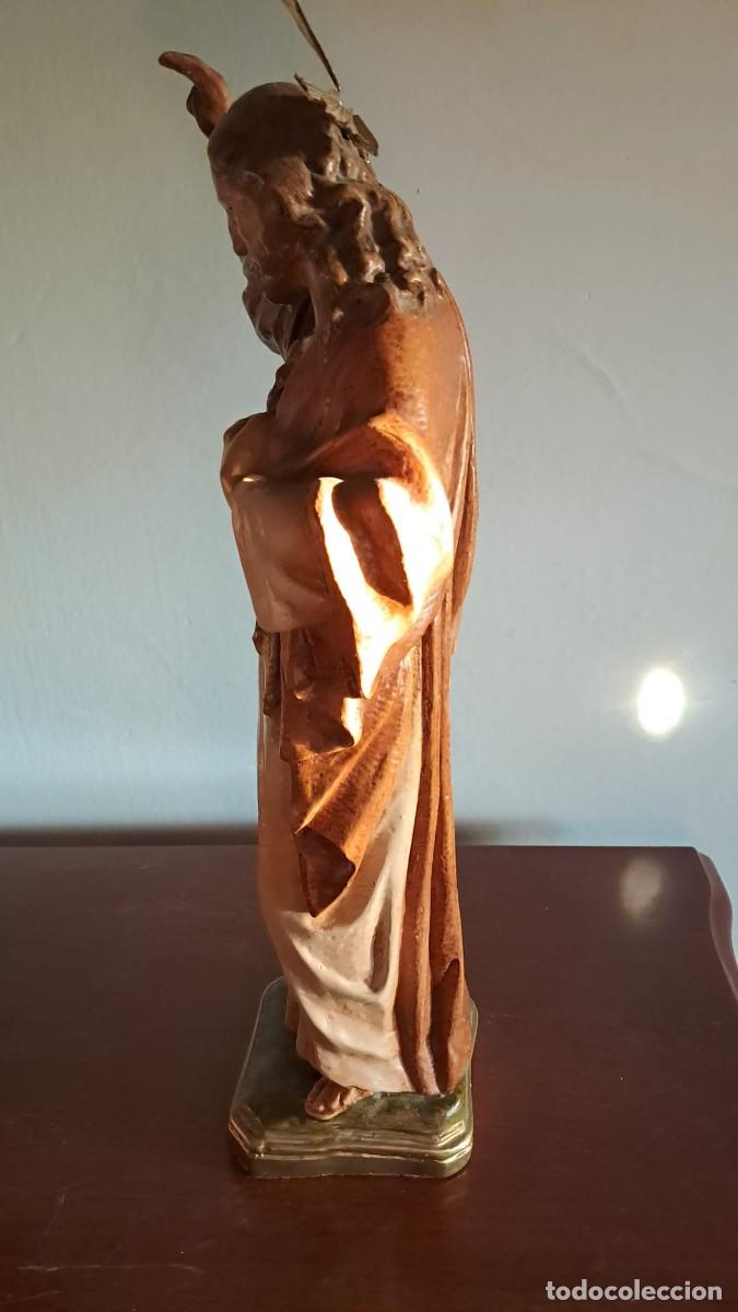 Arte: SAGRADO CORAZ&Oacute;N POLICROMADO DE 30 CM - Foto 4