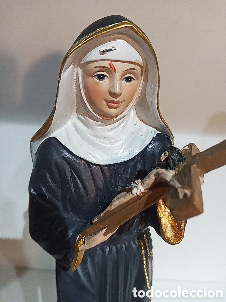 Arte: SANTA RITA.FIGURA RELIGIOSA - Foto 6