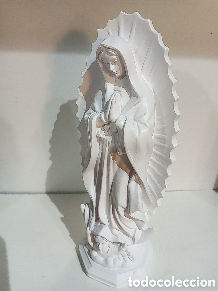 Arte: VIRGEN DE GUADALUPE BLANCA - Foto 3