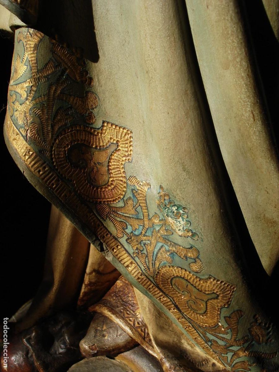 Arte: INMACULADA CONCEPCION SXIX TALLA DE MADERA - Foto 12