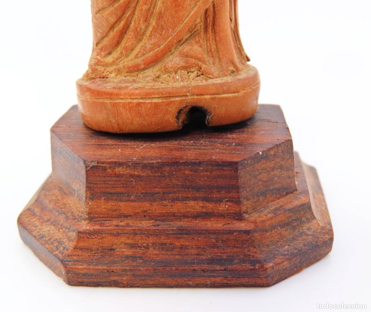 Arte: SAGRADO CORAZ&Oacute;N DE JESUS EN MADERA - Foto 2