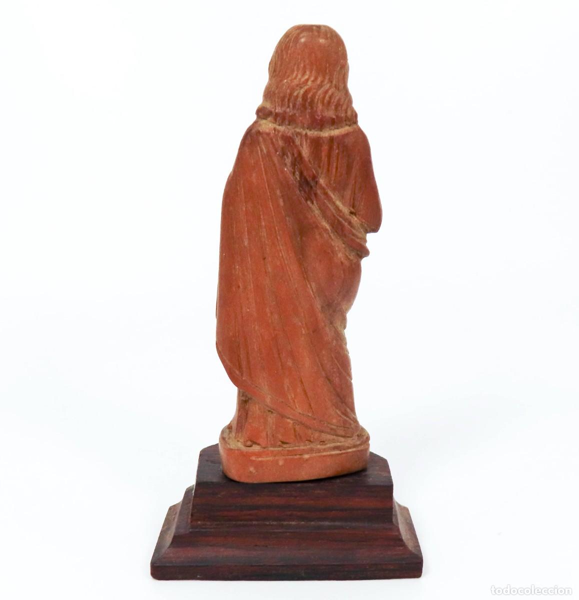 Arte: SAGRADO CORAZ&Oacute;N DE JESUS EN MADERA - Foto 3