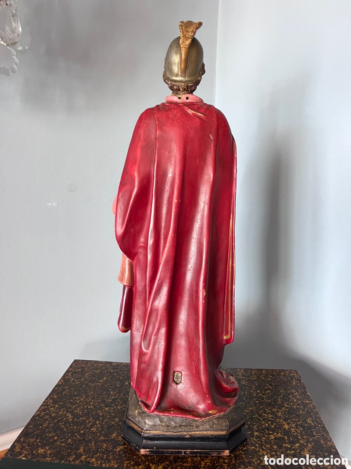 Arte: Talla de Olot San Expedito - Foto 4