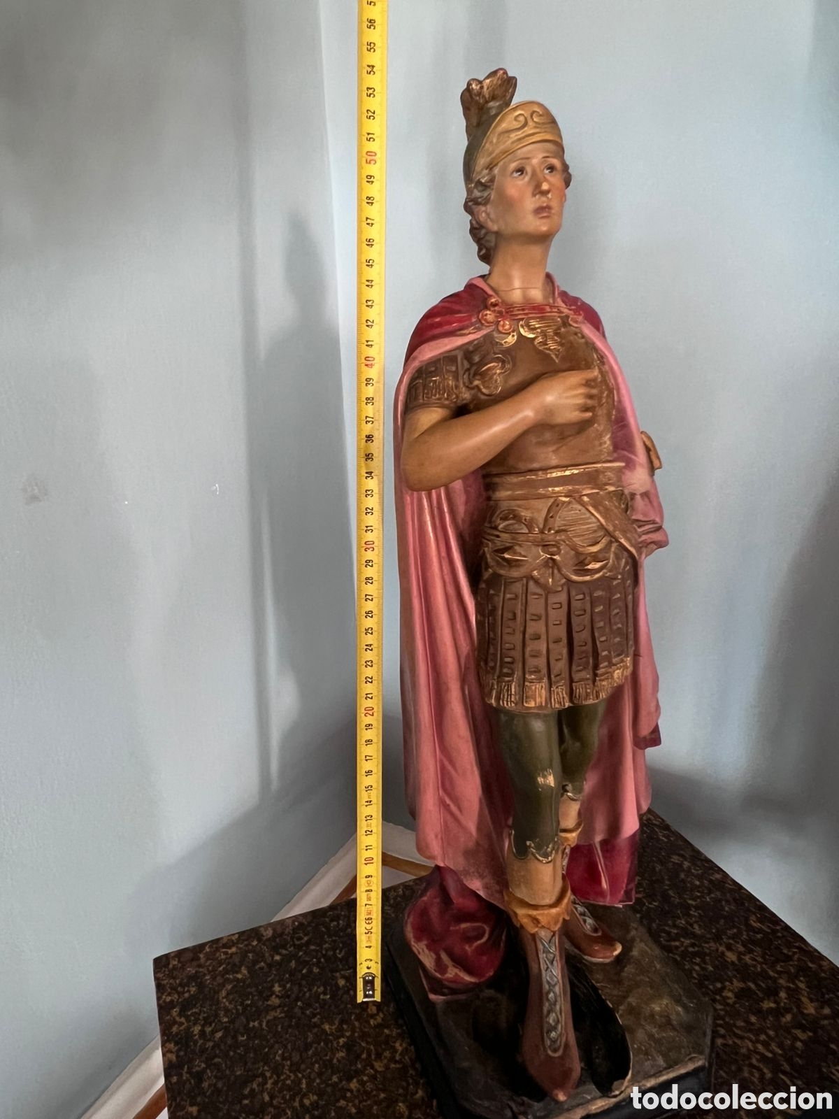 Arte: Talla de Olot San Expedito - Foto 12