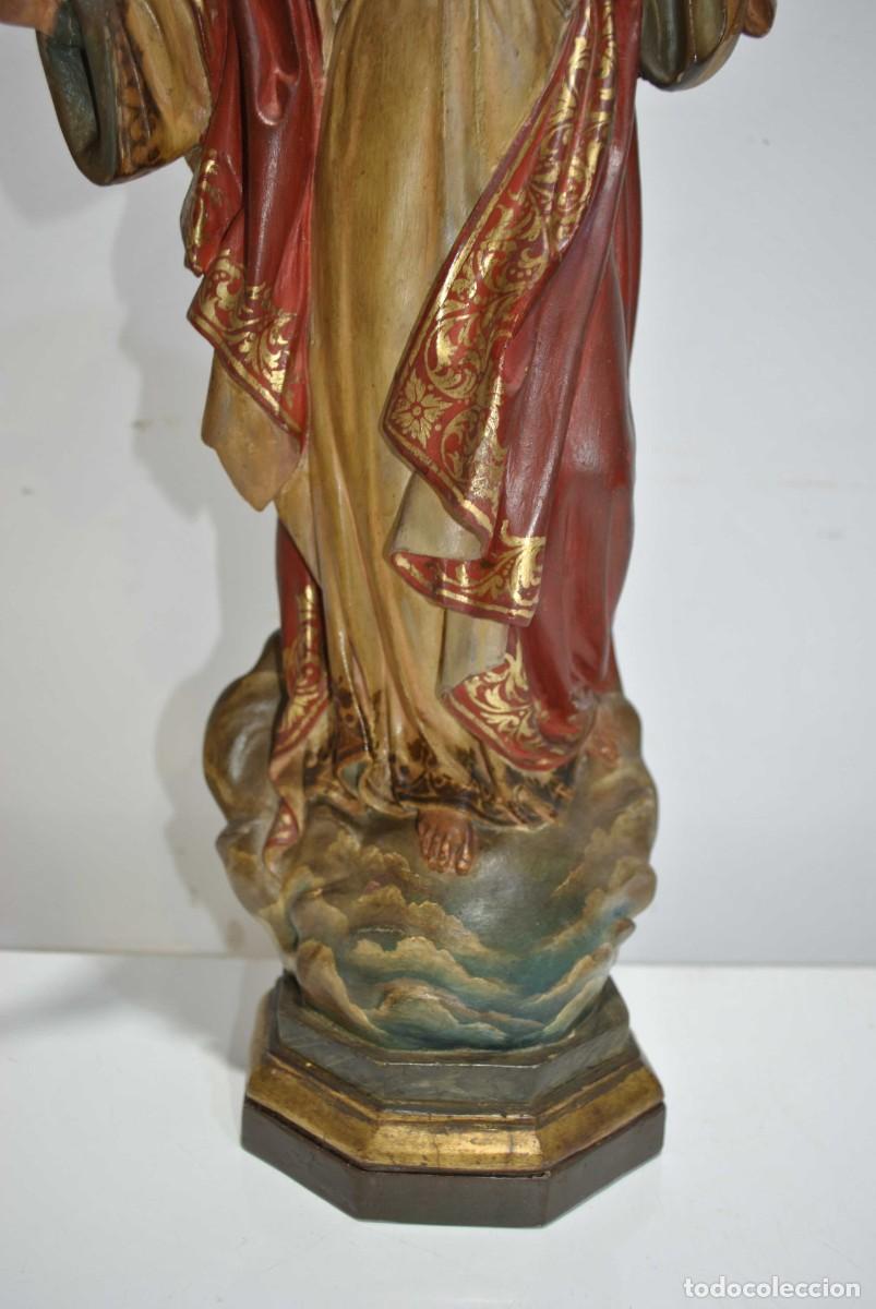 Arte: FIGURA SAGRADO CORAZ&Oacute;N OLOT - Foto 3