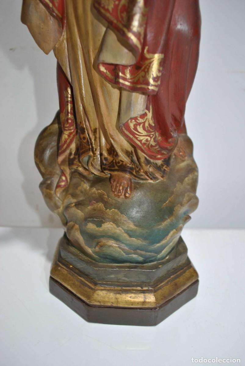 Arte: FIGURA SAGRADO CORAZ&Oacute;N OLOT - Foto 6