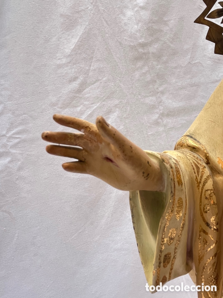 Arte: Corazon de Jesus de Olot 67 cm - Foto 6