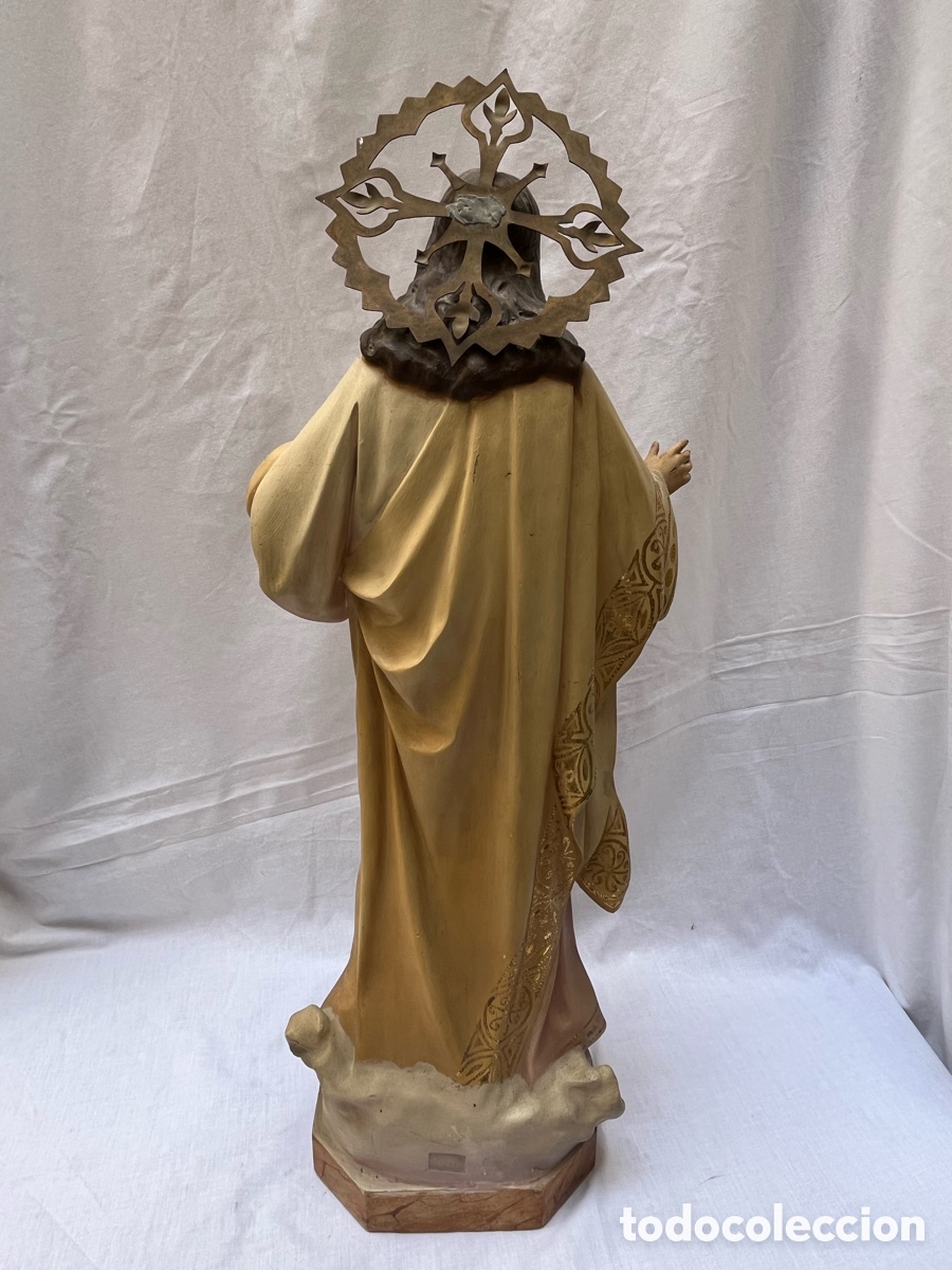 Arte: Corazon de Jesus de Olot 67 cm - Foto 9