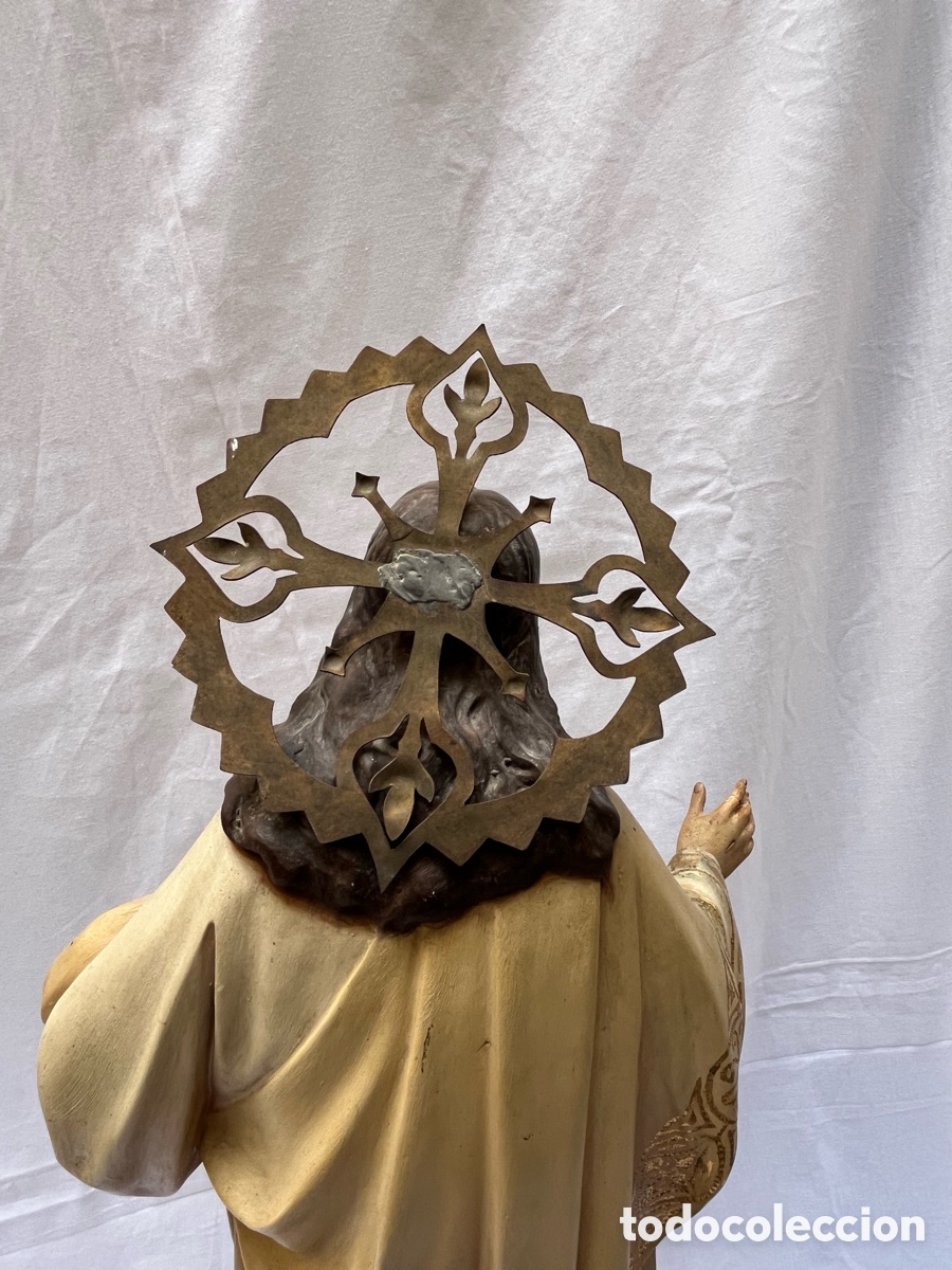Arte: Corazon de Jesus de Olot 67 cm - Foto 10