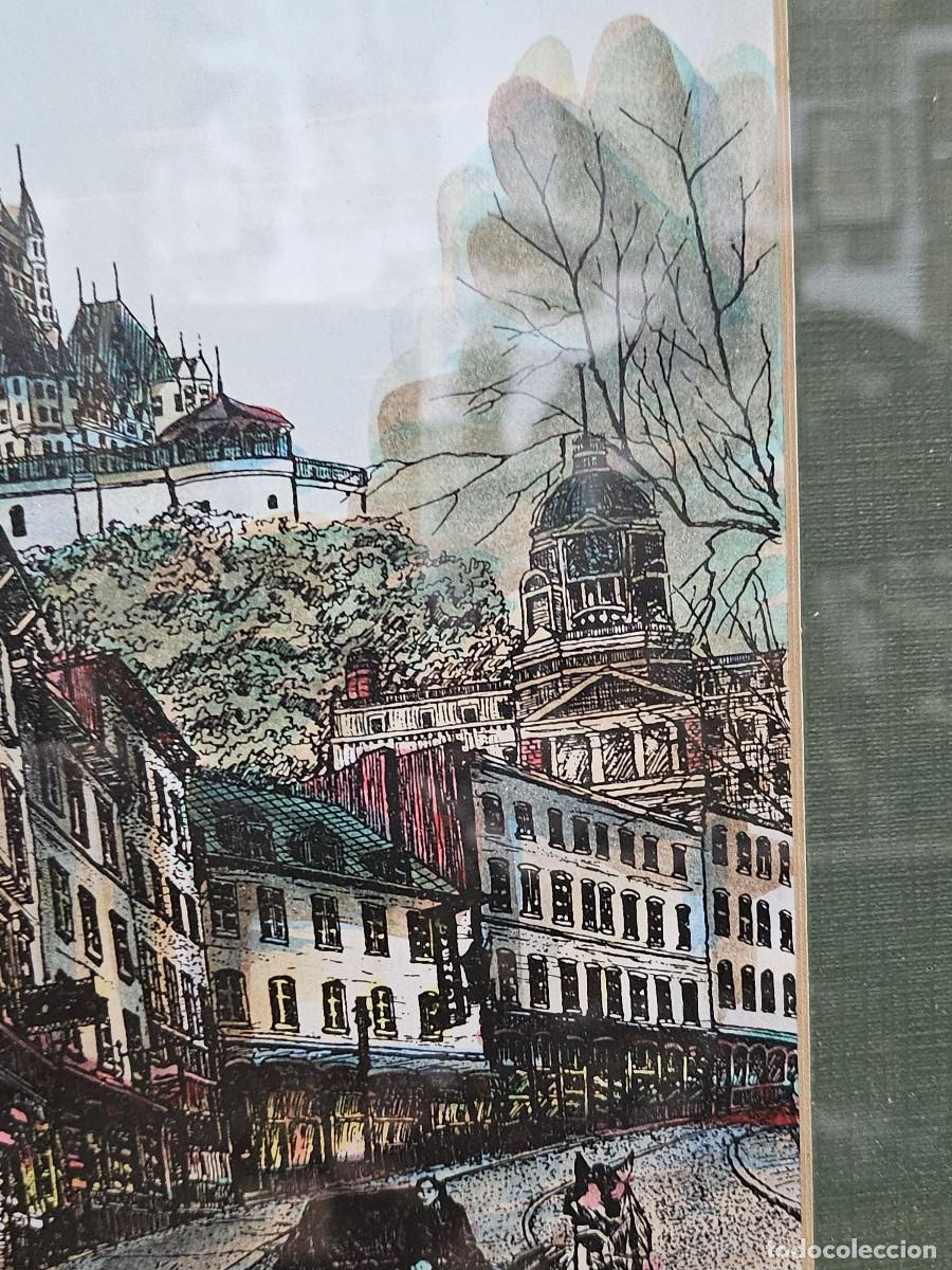 Arte: cuadro con grabado antiguo - Foto 5
