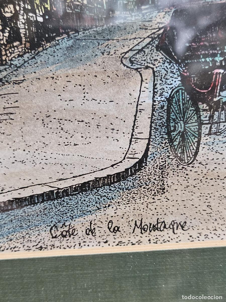 Arte: cuadro con grabado antiguo - Foto 7