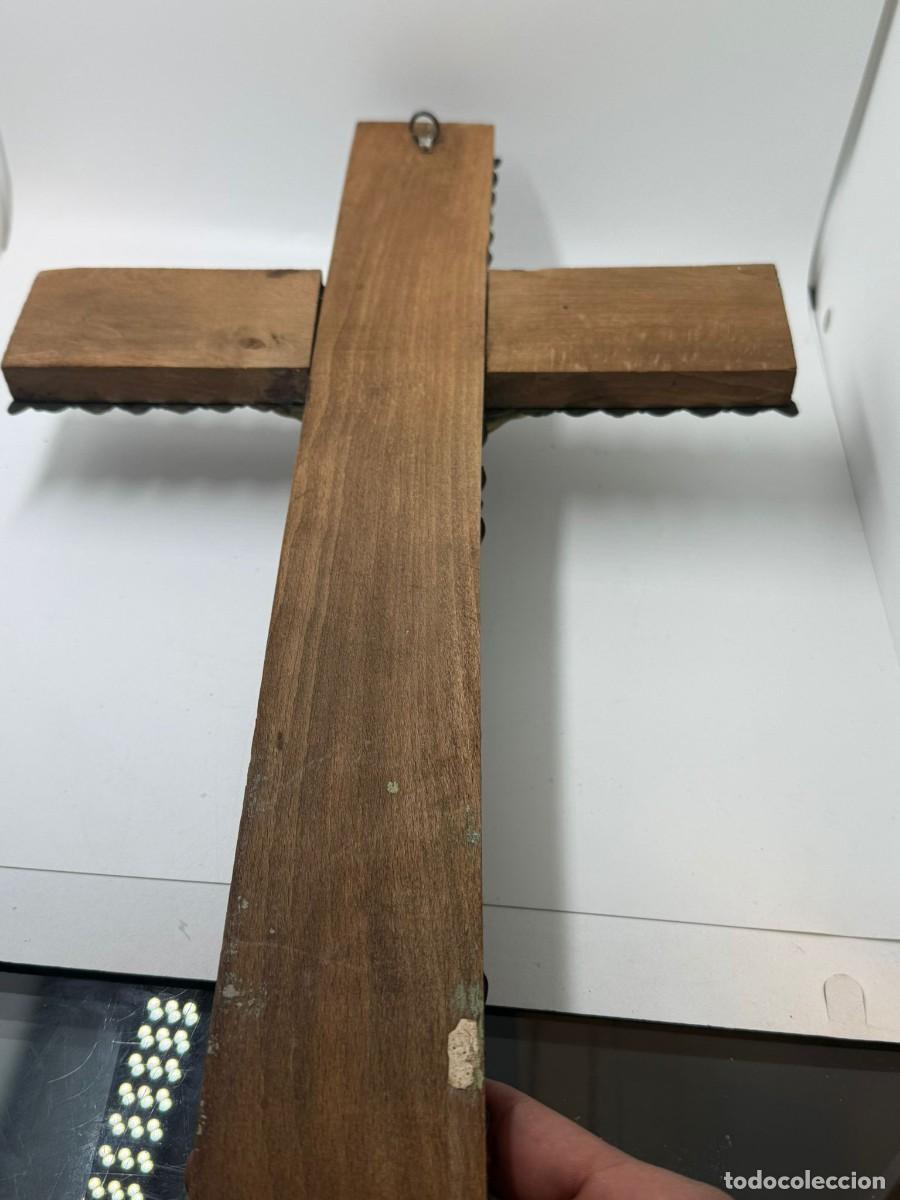 Arte: Crucifijo madera y bronce - Foto 6