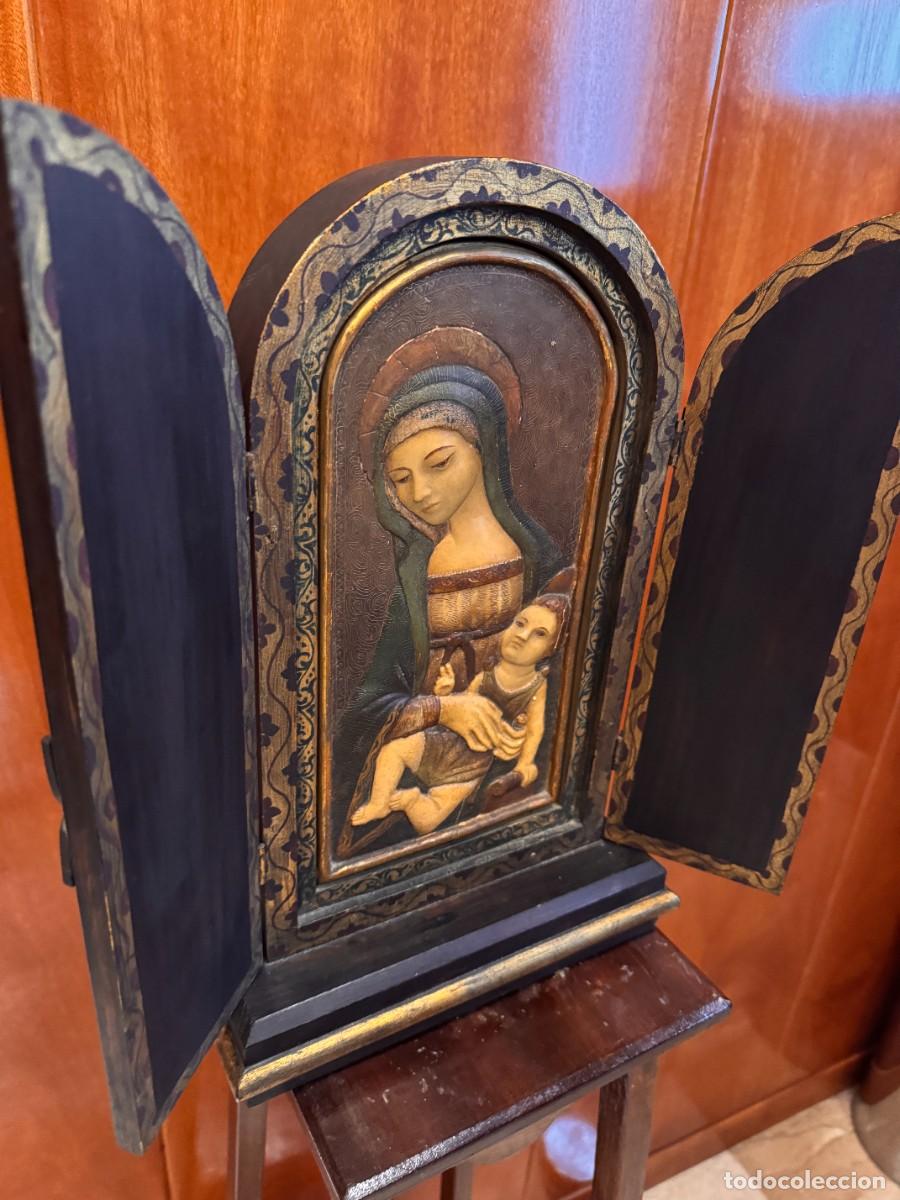 Arte: Capilla icono en madera - Foto 1
