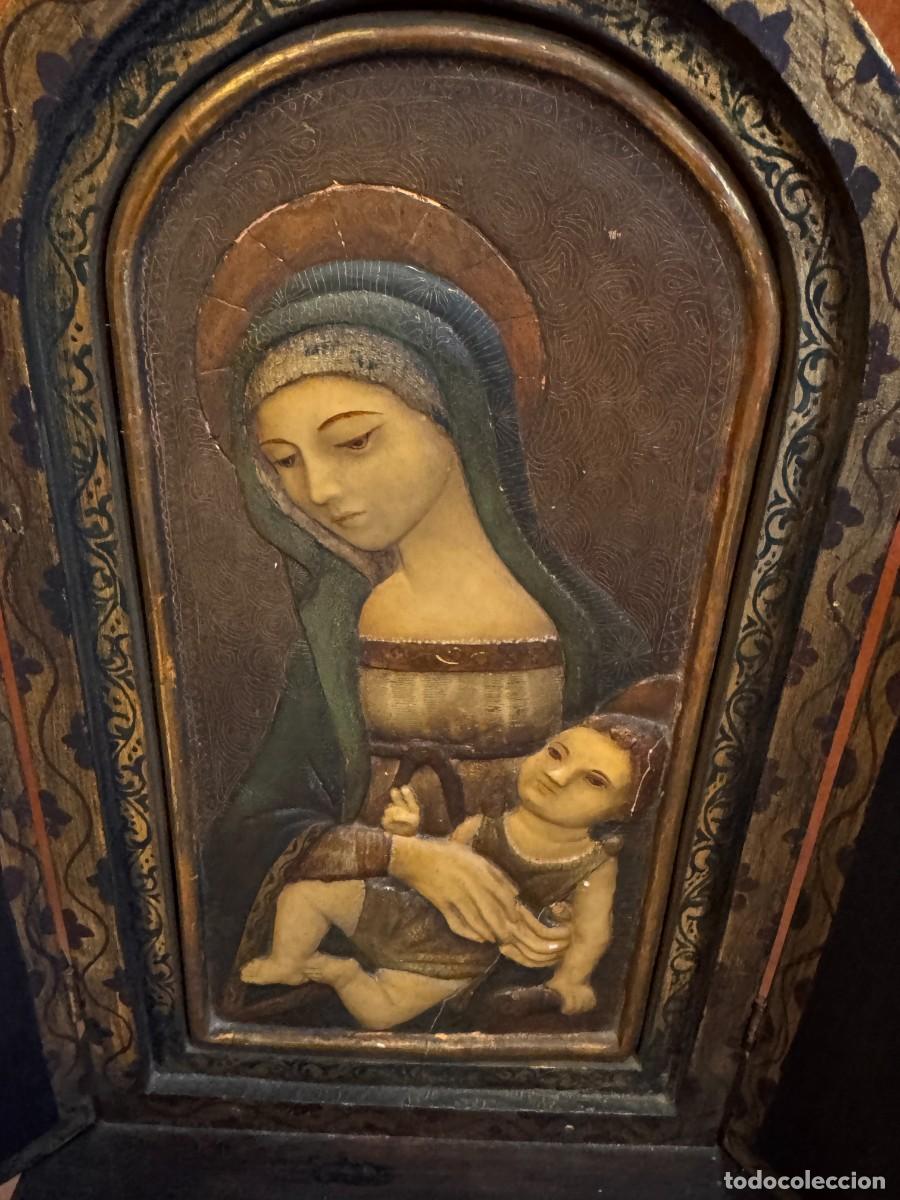 Arte: Capilla icono en madera - Foto 3