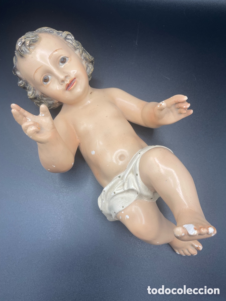 Arte: Ni&ntilde;o de cuna de Olot - Foto 1